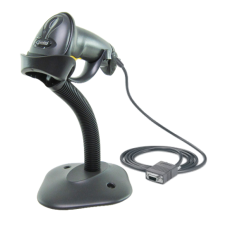 Symbol LS2208 1D, kabel RS232, podstawka, czarny, przejściówka, dedykowany do kasy SHARP ER-A285P