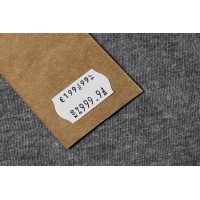 Rolka metek fala biała 26 x 16 mm
